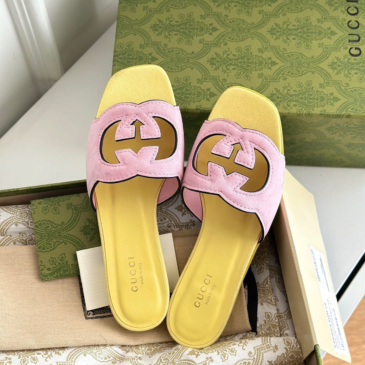 Gucci Shoes- Gucci Cut Out Sandals Comfortable Everyday Designer Shoes