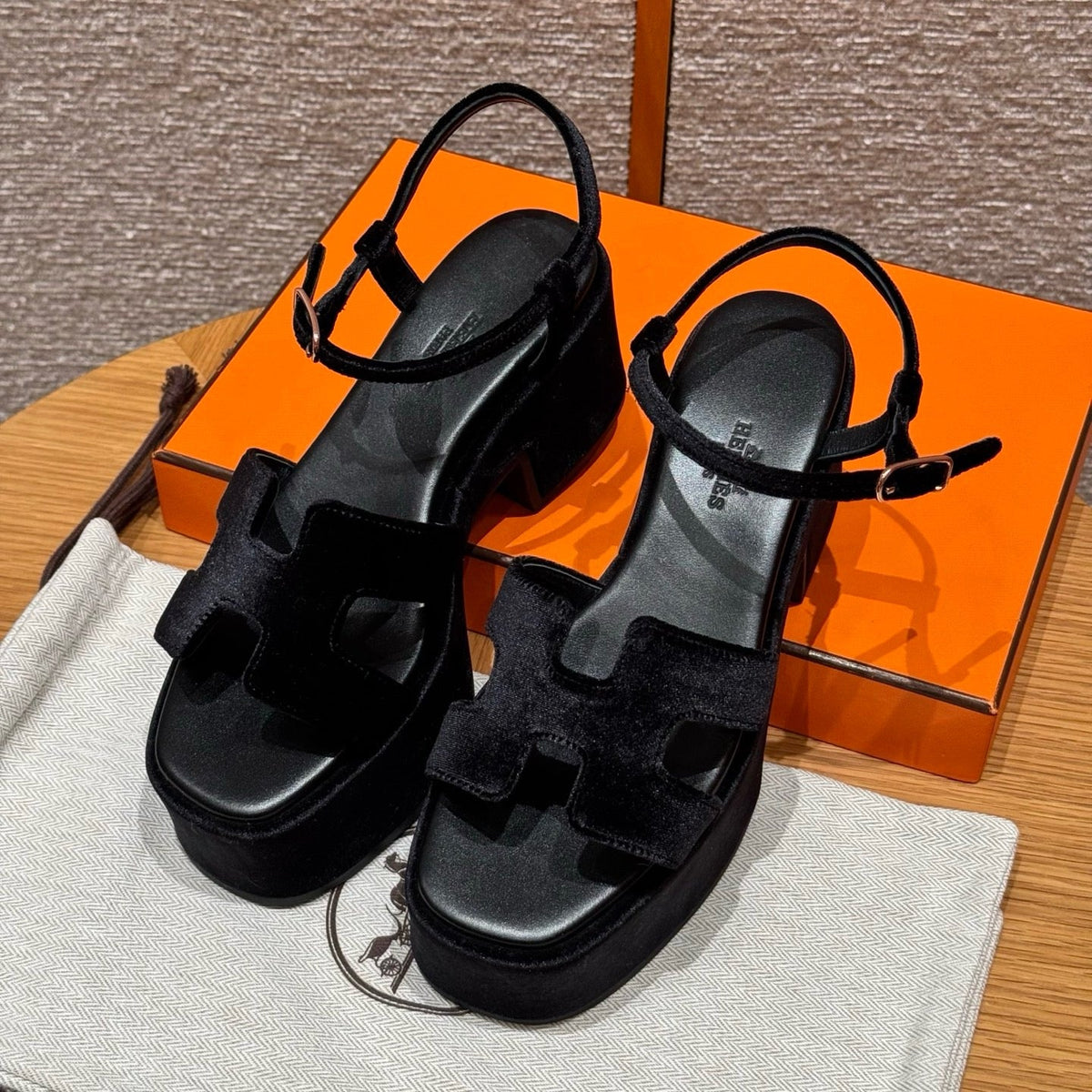 Shoes- Herm Jam 30 Sandals Premium Designer Casual Shoes