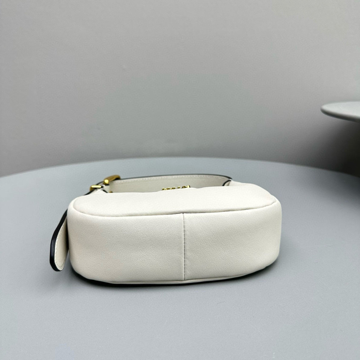 Bags- Miu M Leather Hobo Bag Luxury Designer Leather Handbag