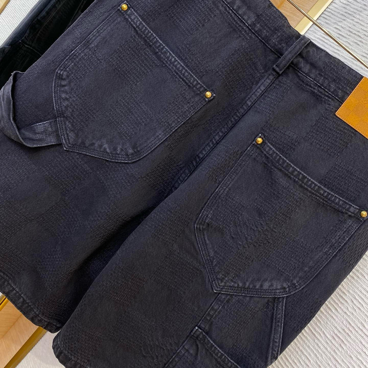 Louis Vuitton Jeans- Louis Vuitton Lou Denim Shorts Classic Everyday Designer Jeans