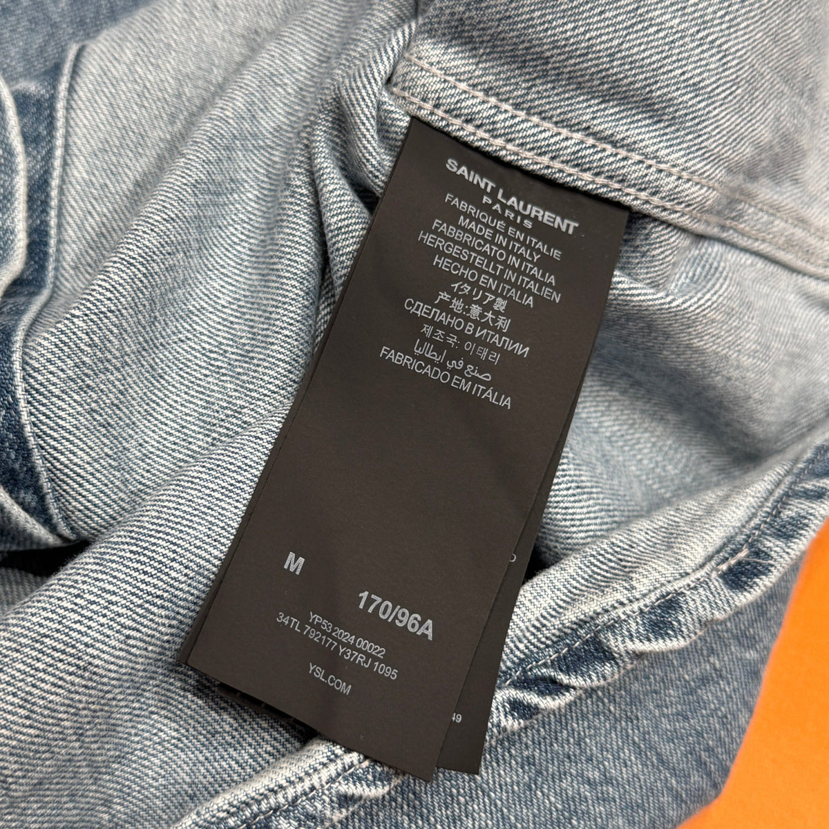 Saint Laurent Tops- Saint Laurent Denim Shirt Premium Designer Casual Top