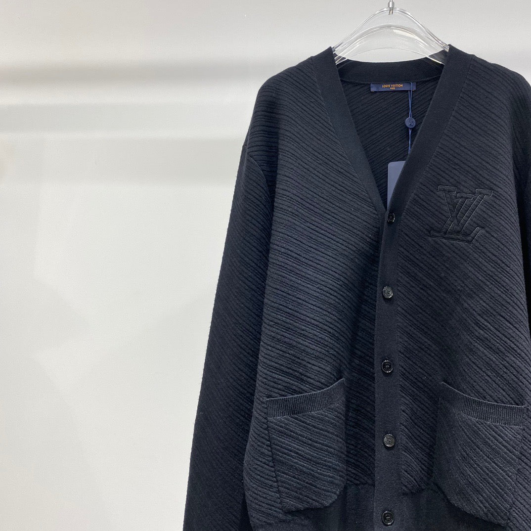 Louis Vuitton Sweaters- Louis Vuitton Lou Cardigan Premium Casual Designer Knitwear