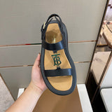 Burberry shoes Style 099 - back heel detail