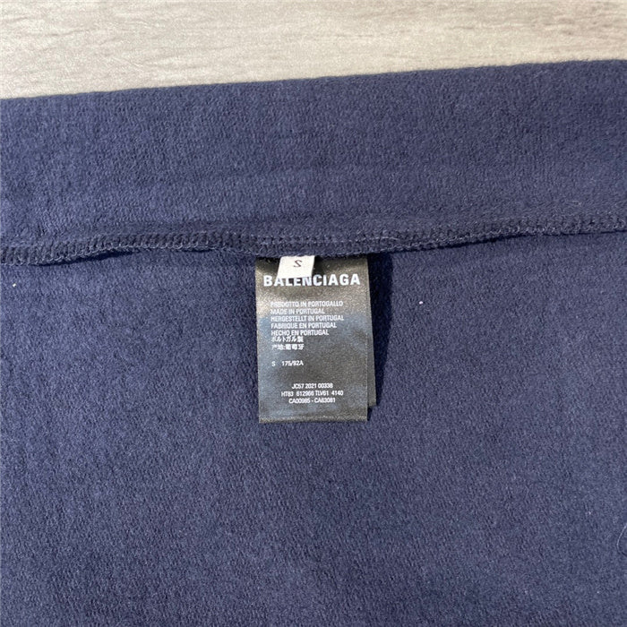 Close-up of Balenciaga designer clothing craftsmanship