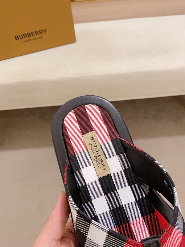 Burberry shoes Style 024 - top view showing design