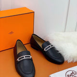 Hermès White Ankle Boots - Close-Up Texture View