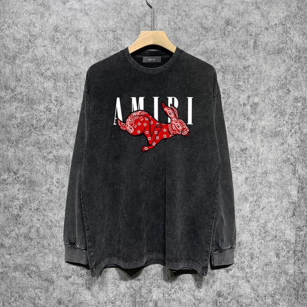 Three-quarter angle view of Amiri luxury piece style No.181