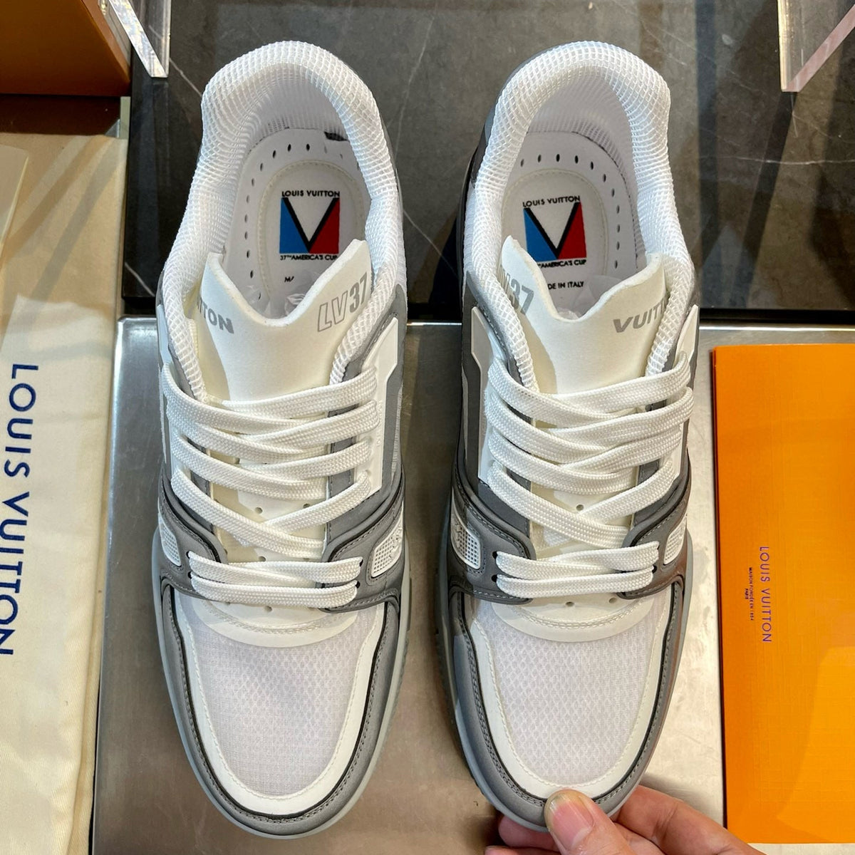 Louis Vuitton Shoes- Louis Vuitton Lou Trainers Luxury Lifestyle Designer Footwear