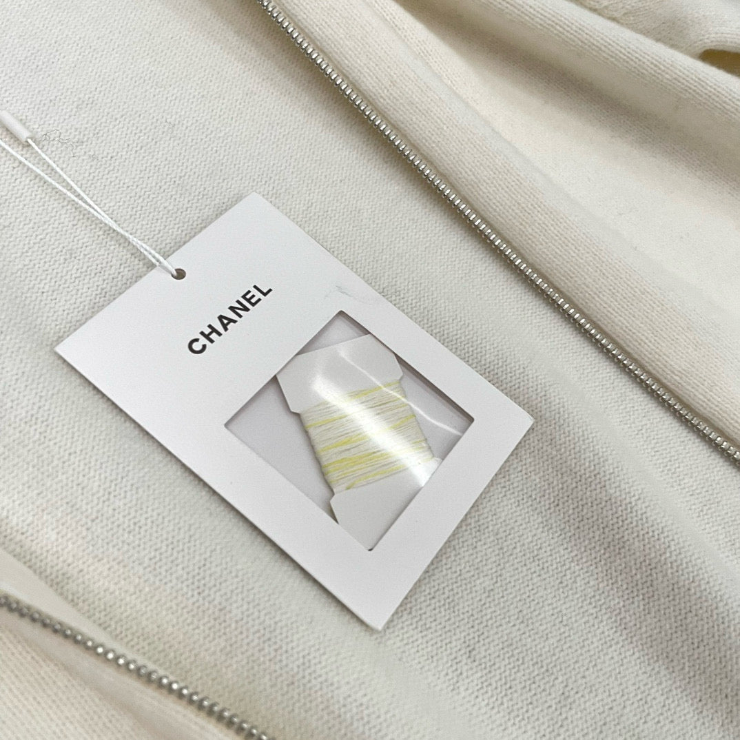 Chanel Hoodies- Chanel Zip Hoodie Premium Designer Casual Hoodie