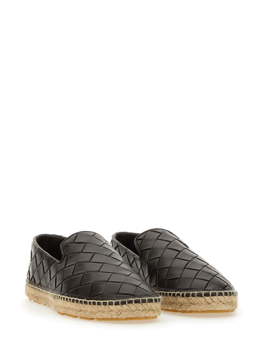 Bottega Veneta Shoes Bottega Veneta Men Leather Espadrille Luxury Lifestyle Designer Footwear