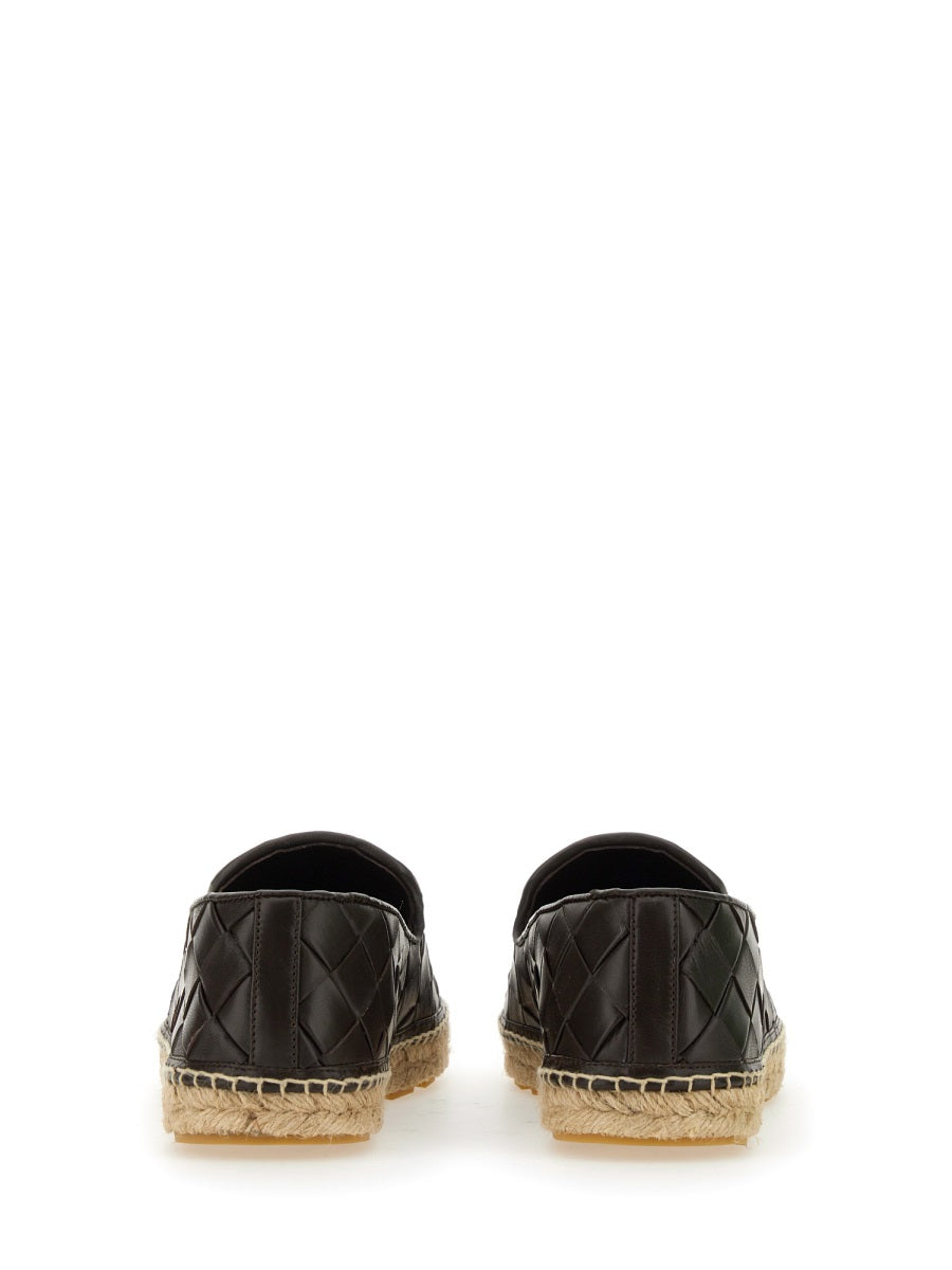 Bottega Veneta Shoes Bottega Veneta Men Leather Espadrille Luxury Lifestyle Designer Footwear