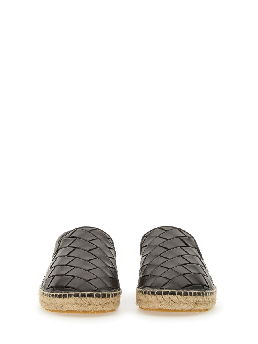 Bottega Veneta Shoes Bottega Veneta Men Leather Espadrille Luxury Lifestyle Designer Footwear