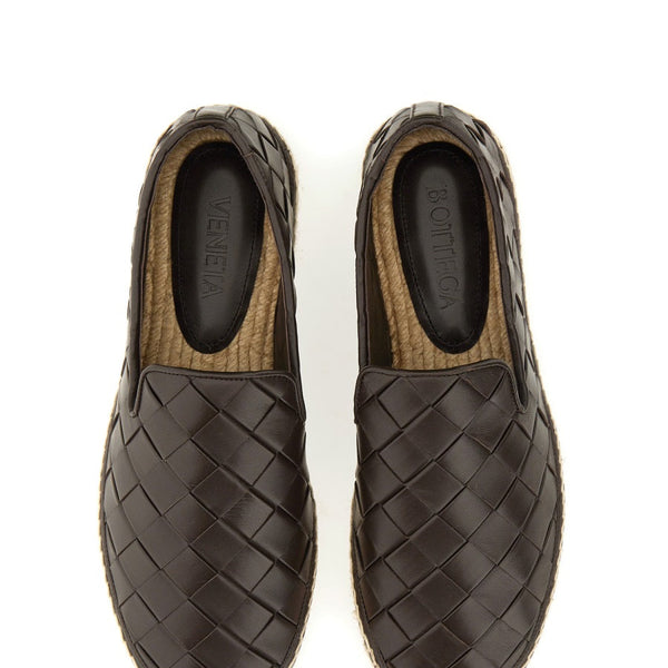Bottega Veneta Shoes Bottega Veneta Men Leather Espadrille Luxury Lifestyle Designer Footwear