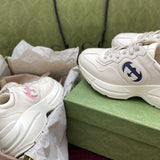 Gucci Rhyton Sneakers detail shot – designer craftsmanship and quality