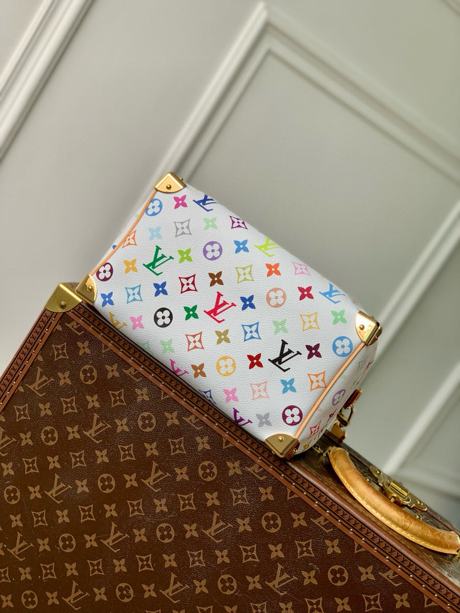 Louis Vuitton Bags- Louis Vuitton Lou x Murakami Speedy 25 Bag Luxury Designer Leather Handbag