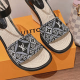 Louis Vuitton shoes Style 336 - logo and branding close-up (alternate angle)