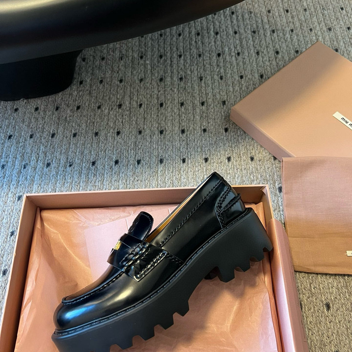Shoes- Miu M Loafers Comfortable Everyday Designer Shoes