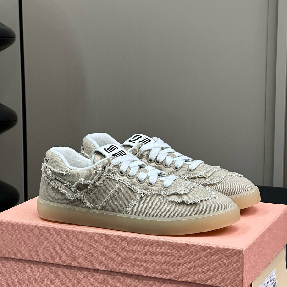 Shoes- Miu M Trainers Comfortable Everyday Designer Shoes