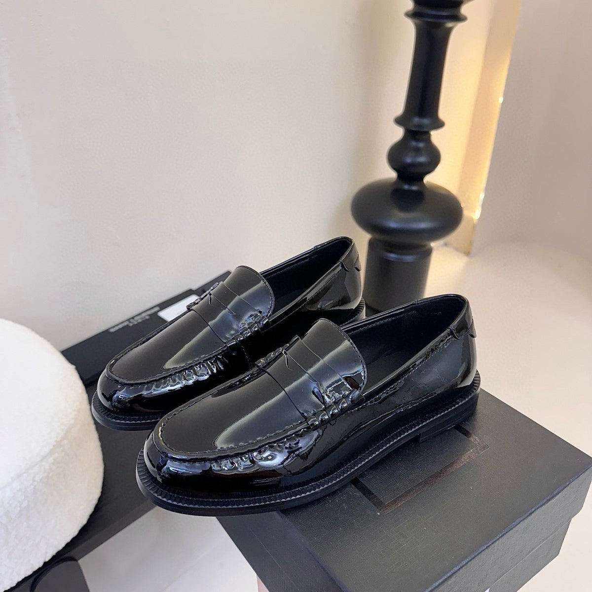 Saint Laurent Shoes- Saint Laurent Loafers Luxury Lifestyle Designer Footwear