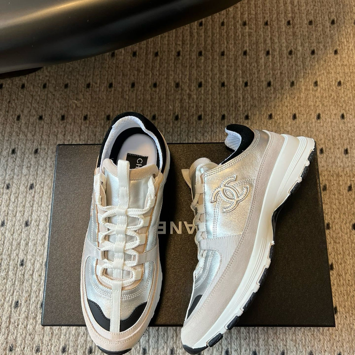 Chanel Shoes- Chanel Sneaker Luxury Lifestyle Designer Footwear