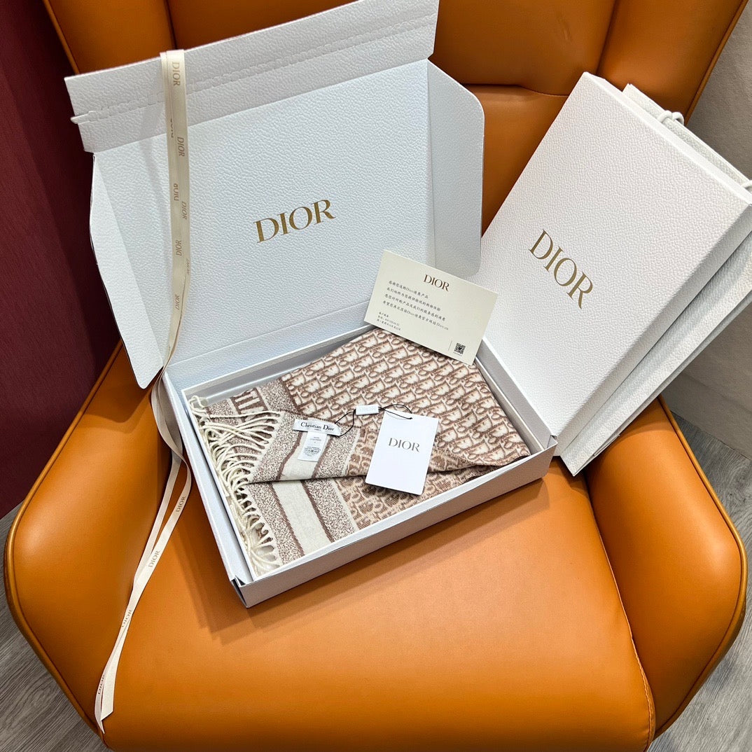Dior Scarves- Dior Oblique Scarf Luxury Designer Silk Scarf