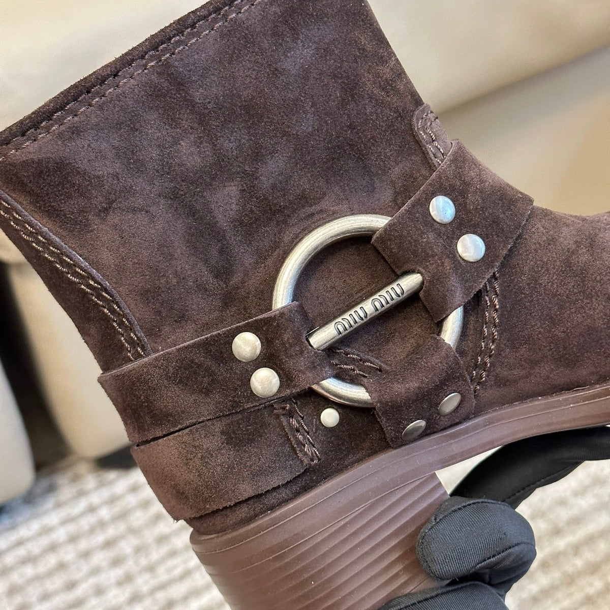 Shoes? Miu M Boots Premium Designer Casual Shoes