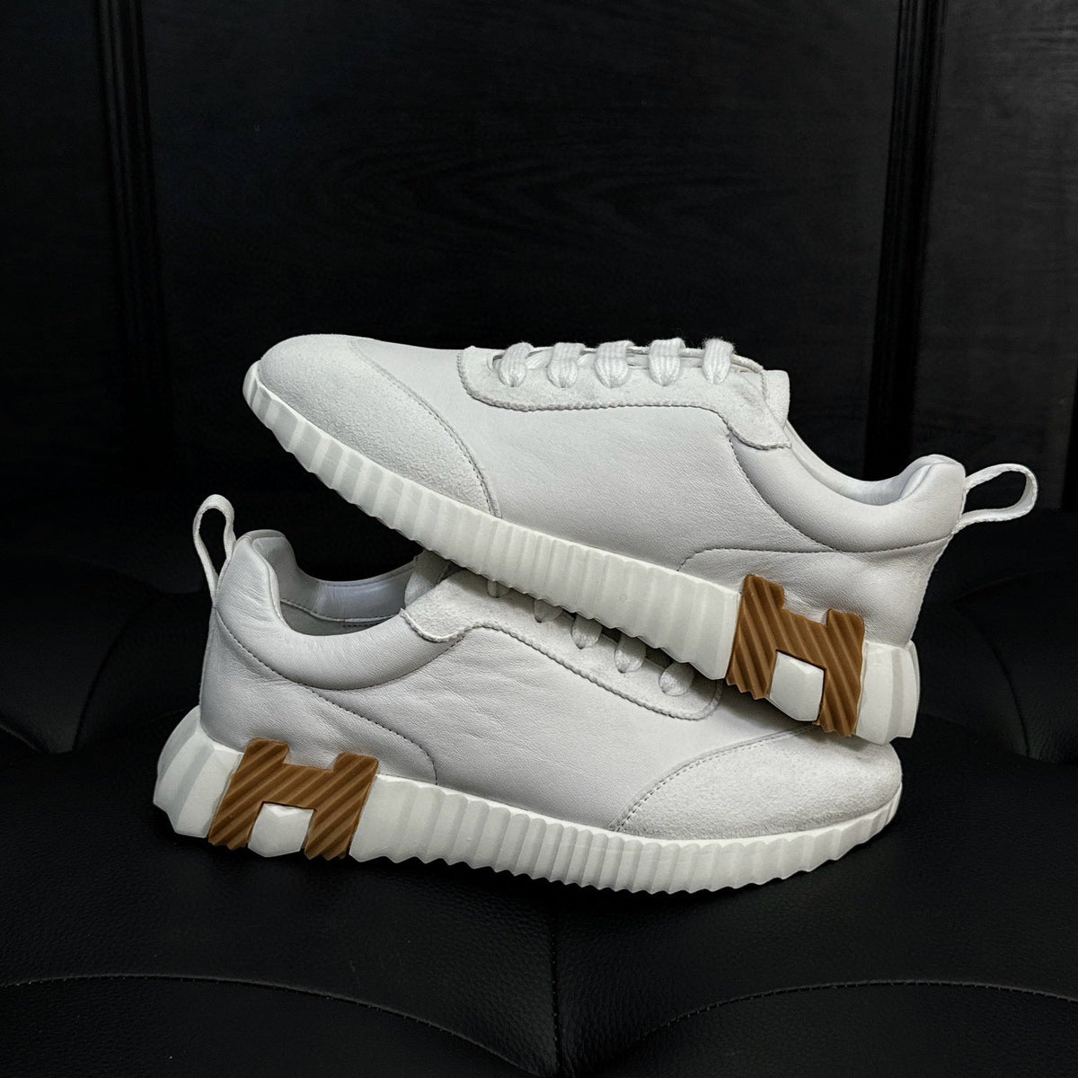 Shoes- Herm Bouncing Sneakers Luxury Lifestyle Designer Footwear