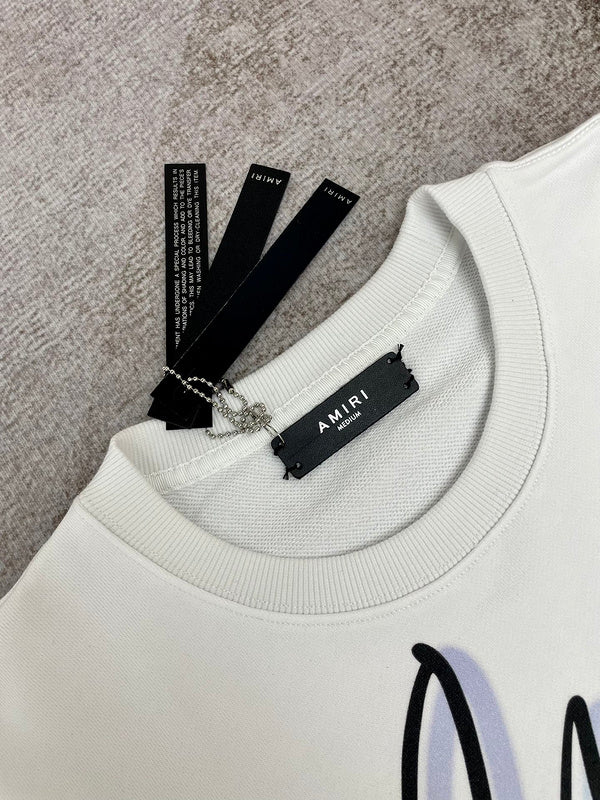 Close-up detail view of Amiri luxury piece style No.002