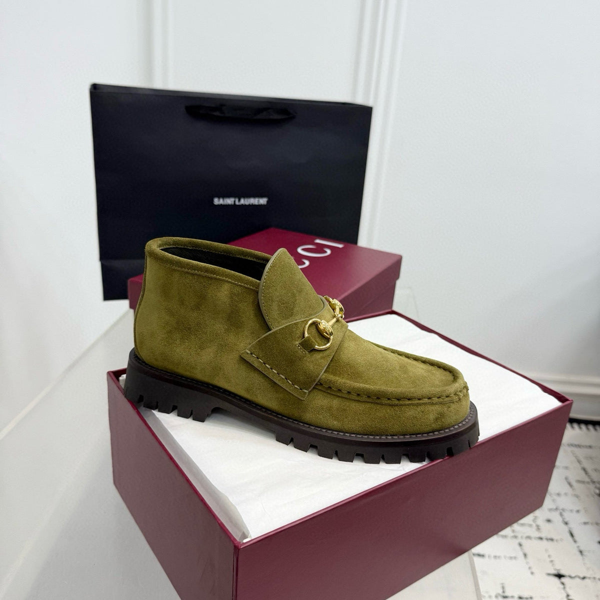 Gucci Shoes? Gucci Boots Premium Designer Casual Shoes