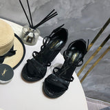 Side profile view of Saint Laurent luxury piece style No.059