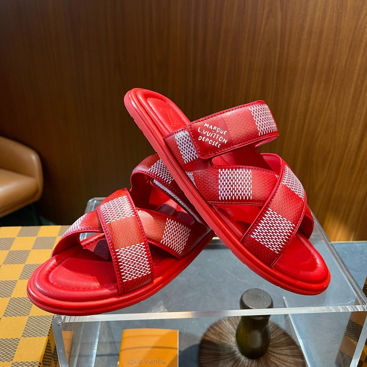 Louis Vuitton Shoes- Louis Vuitton Lou Venice Mule Luxury Lifestyle Designer Footwear