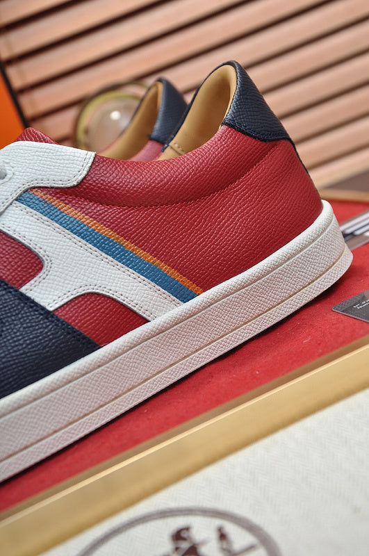 Hermès Beige Slip-On Sneakers - Back View
