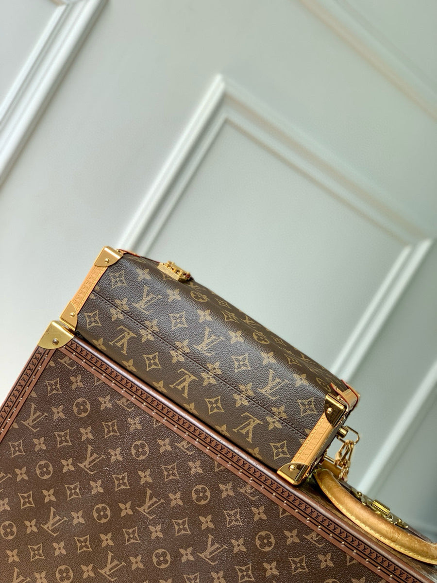 Louis Vuitton Bags- Louis Vuitton Lou Side Trunk Gm Bag Elegant Everyday Designer Handbag