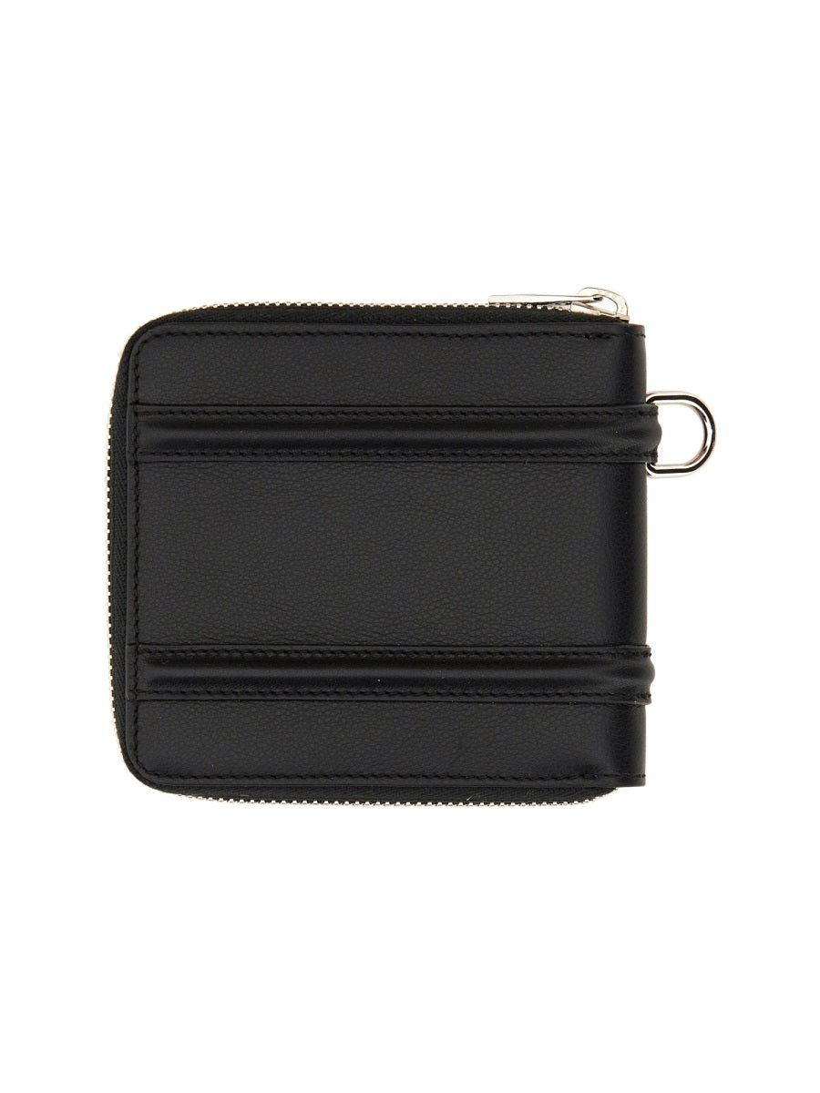 Alexander McQueen premium wallets detail and craftsmanship close-up