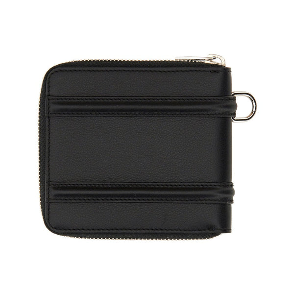 Alexander McQueen Wallets? Alexander Mcqueen Men Harness Wallet Compact Luxury Card Wallet