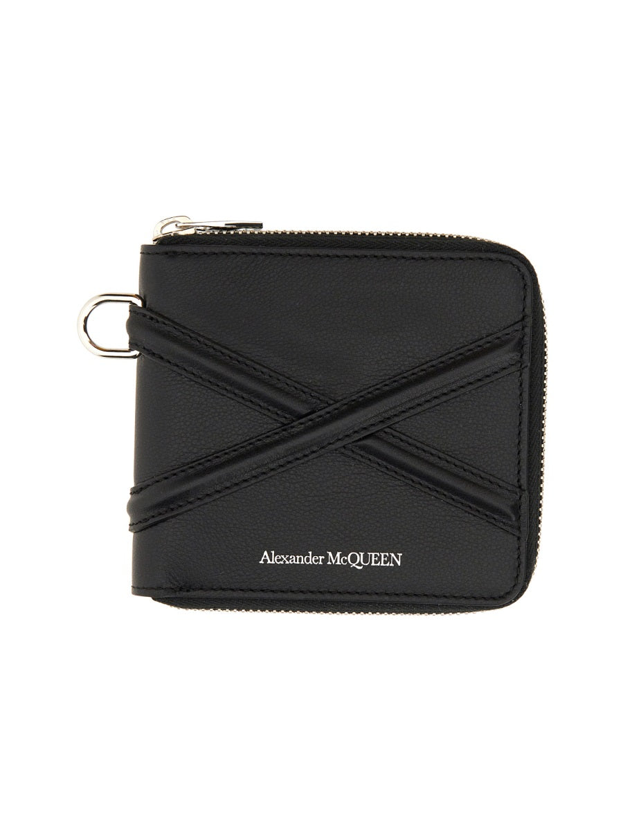 Alexander McQueen wallets side profile designer luxury fashion