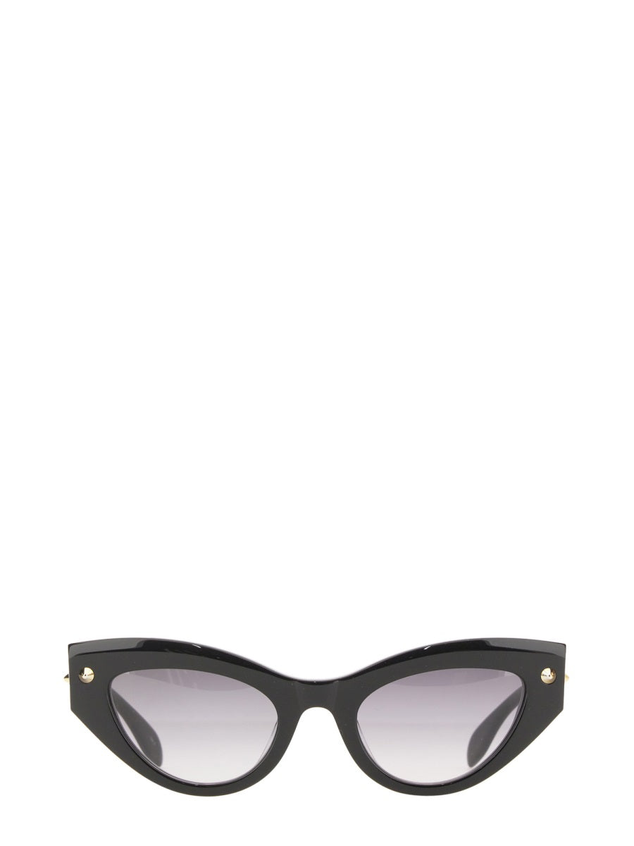 Alexander McQueen sunglasses luxury designer piece front view