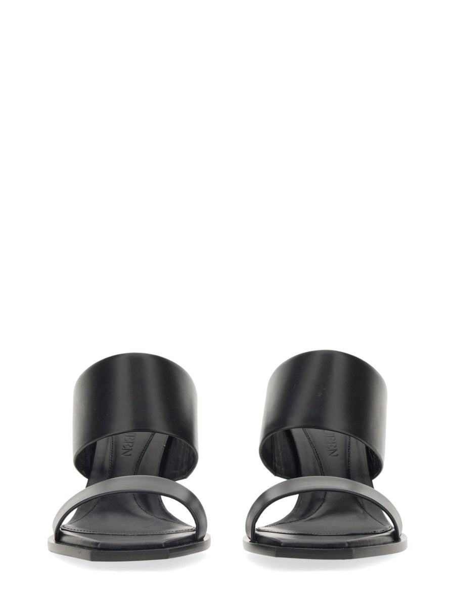 Alexander McQueen Shoes? Alexander Mcqueen Women Leather Sandal Comfortable Everyday Designer Shoes
