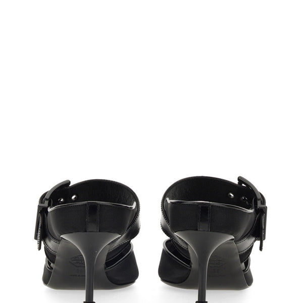 Alexander McQueen Shoes? Alexander Mcqueen Women Punk Sandal With Buckle Luxury Lifestyle Designer Footwear