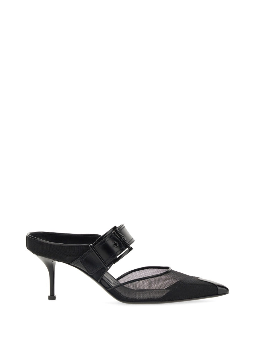 Alexander McQueen sandals luxury designer piece front view