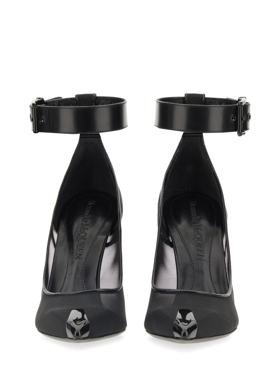Alexander McQueen pumps side profile designer luxury fashion