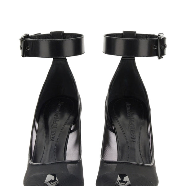 Alexander McQueen pumps side profile designer luxury fashion