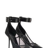 Alexander McQueen premium pumps detail and craftsmanship close-up