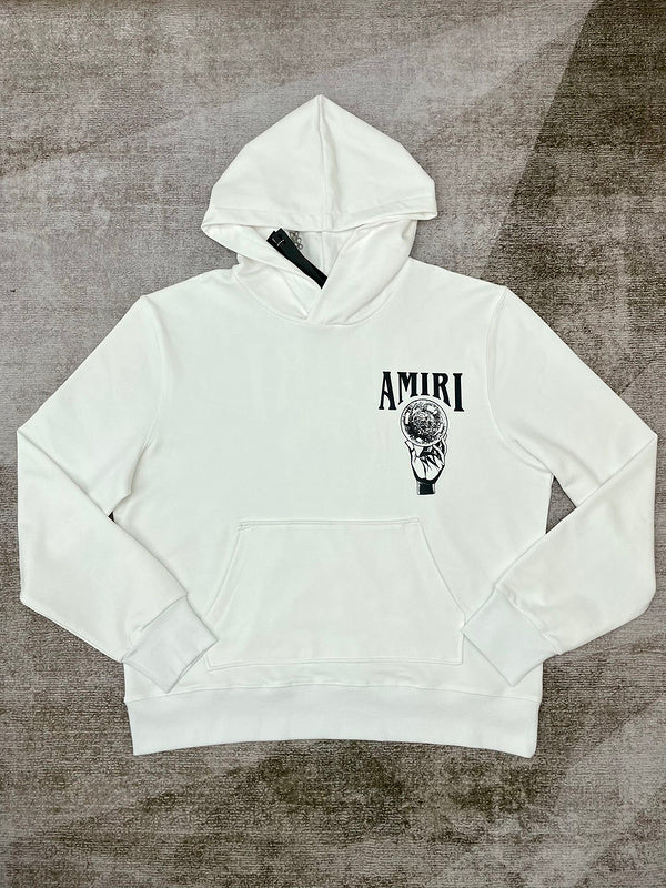 Amiri hoodie front view designer style