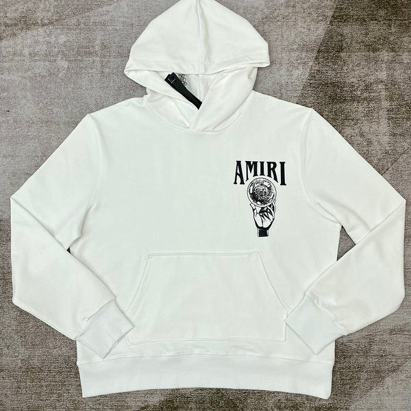 Amiri hoodie front view designer style