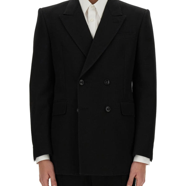 Alexander McQueen Jackets? Alexander Mcqueen Men Double-Breasted Jacket Stylish Everyday Designer Outerwear