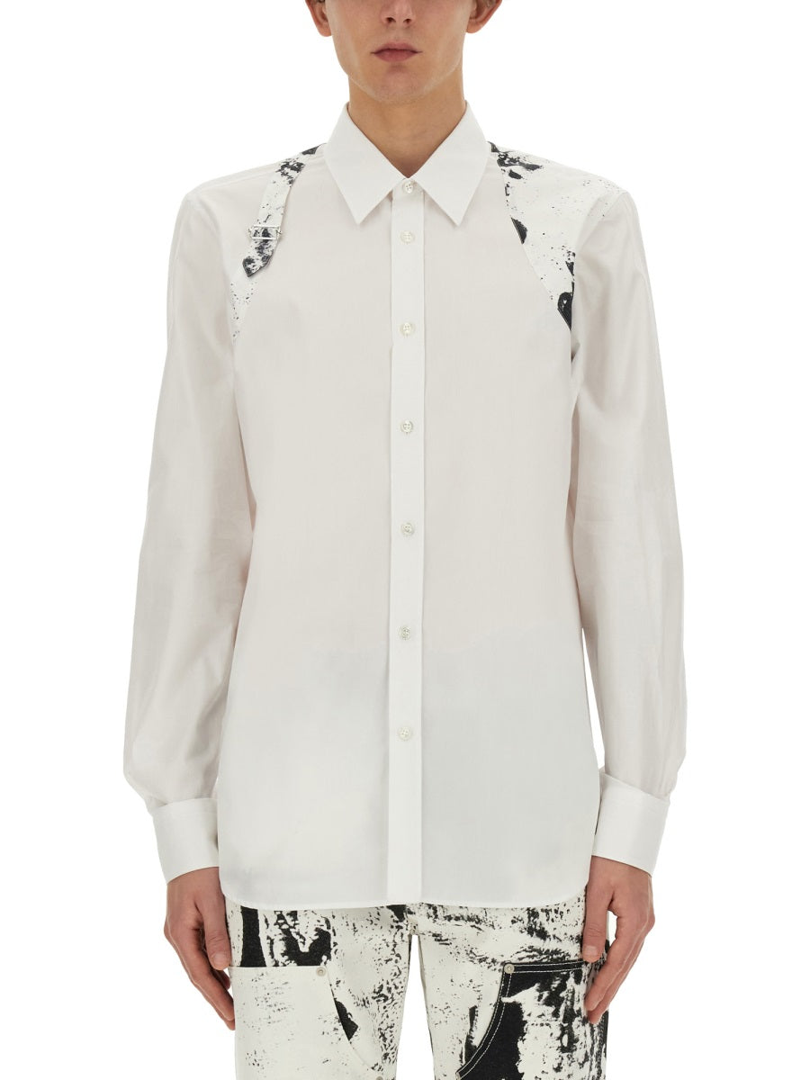 Alexander McQueen blouses luxury designer piece front view