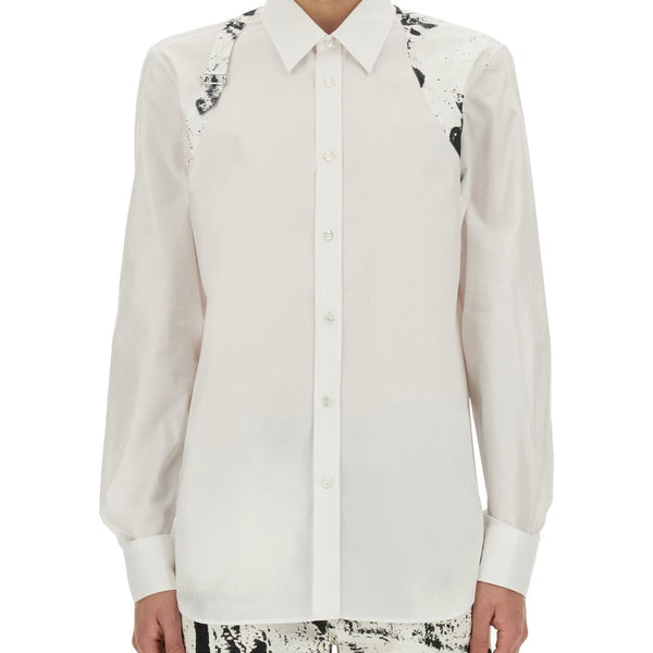 Alexander McQueen blouses luxury designer piece front view