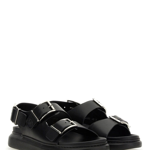 Alexander McQueen premium sandals detail and craftsmanship close-up