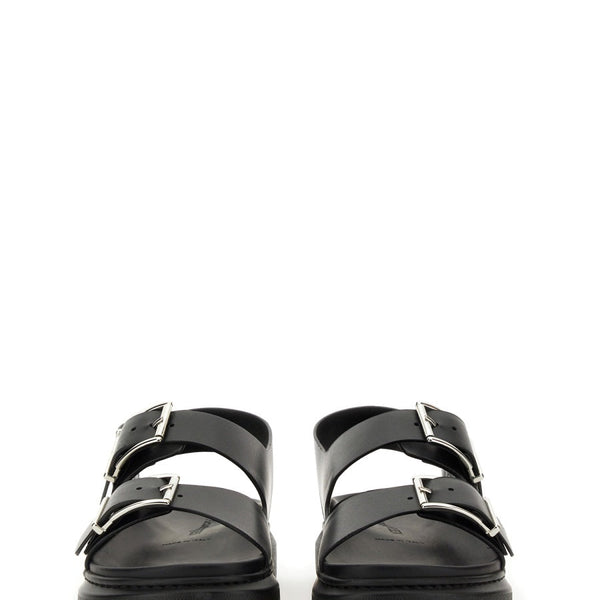 Alexander McQueen Shoes? Alexander Mcqueen Men Leather Sandal Premium Designer Casual Shoes